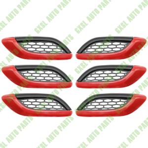 China For Maserati Levante Red Left Right Side Fender Air Outlet Vent Cover Strip Kit OEM 670065952 670065951 wholesale