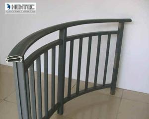 China Custom Extrusion Aluminum Porch Railing GB 5237-2008 Standard wholesale