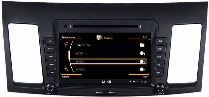 Car dvd player for Mitsubishi Lancer 2010-2011 with car Vedio System GPS OCB-073