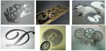 Stainless Steel Laser Metal Cutting Machine Dual Interchangeable Tables Design