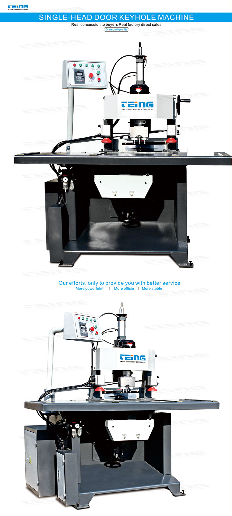 Automatic Woodworking Keyhole Machine MXZ2060 for Customers' Demand and Easy Operation