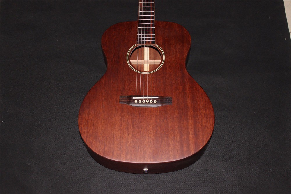 New ooo15 guitarra 39 inches OOO solid mahogany matt finishing acoustic guitar