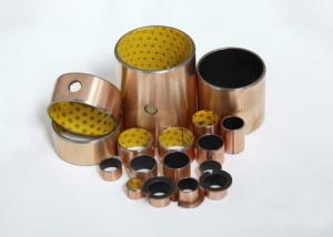 China POM Bearing Lined With Bronze , Powder Sintered Metal Bearings And Steel Backed wholesale