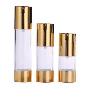 China Plastic AS 50ml 30ml 15ml Airless Pump Bottles For Cosmetics wholesale