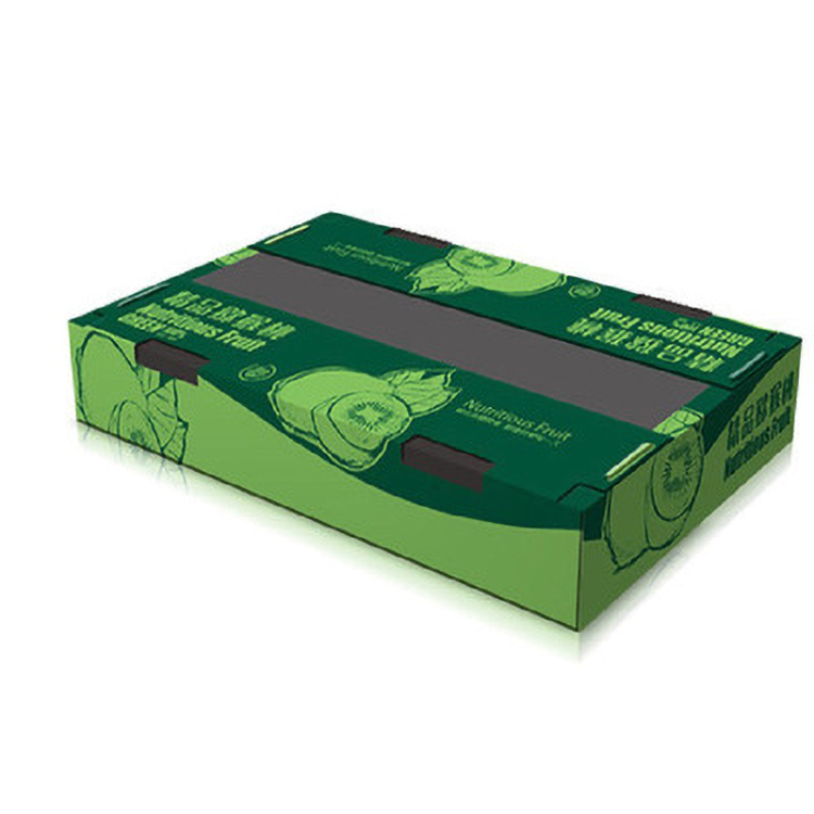 Multicolor Sustainable Corrugated Gift Box For Fruit Packaging Leakproof