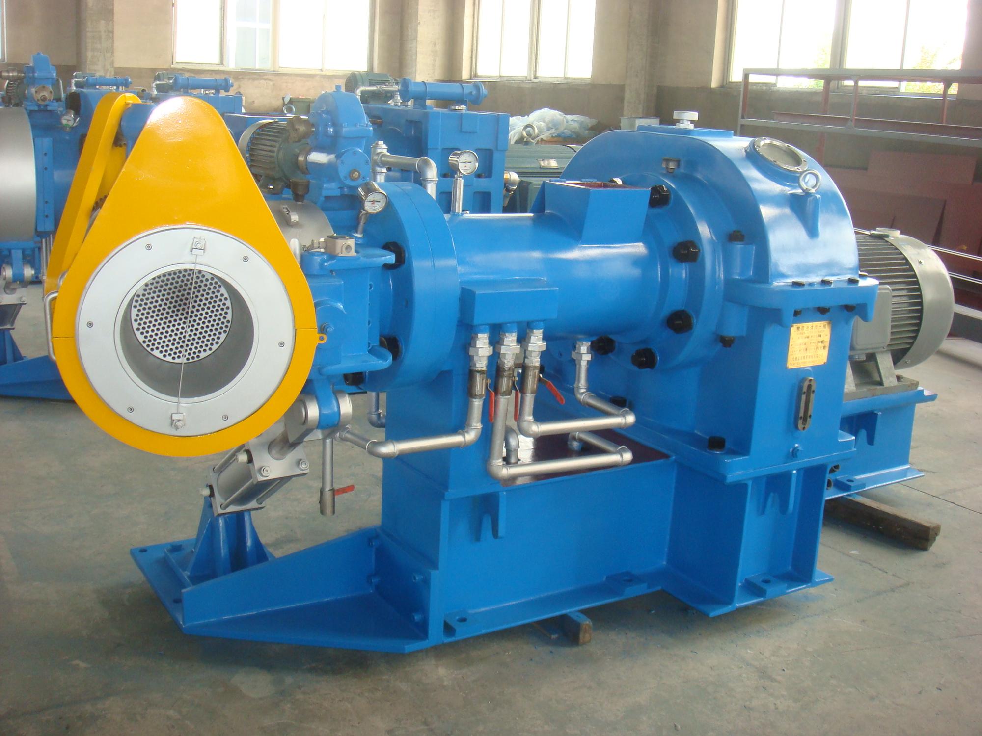 Energy Saving 90mm Hot Feed and Cold Feed Rubber Extruder Machine with Screw Diameter