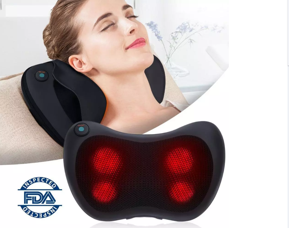 ABS Full Body Electric Portable Massage Pillow With Heating Function
