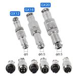 4 pins 5 pins Coloured Circular Aviation Docking Connector Male Female Socket