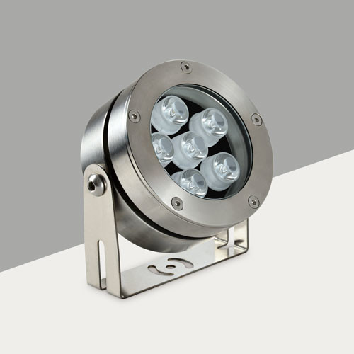 24VDC 6*2W SUS 316L Underwater LED Spotlight High Power Chip And Long Working