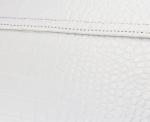 White Pu leather handbags Young lady's bag