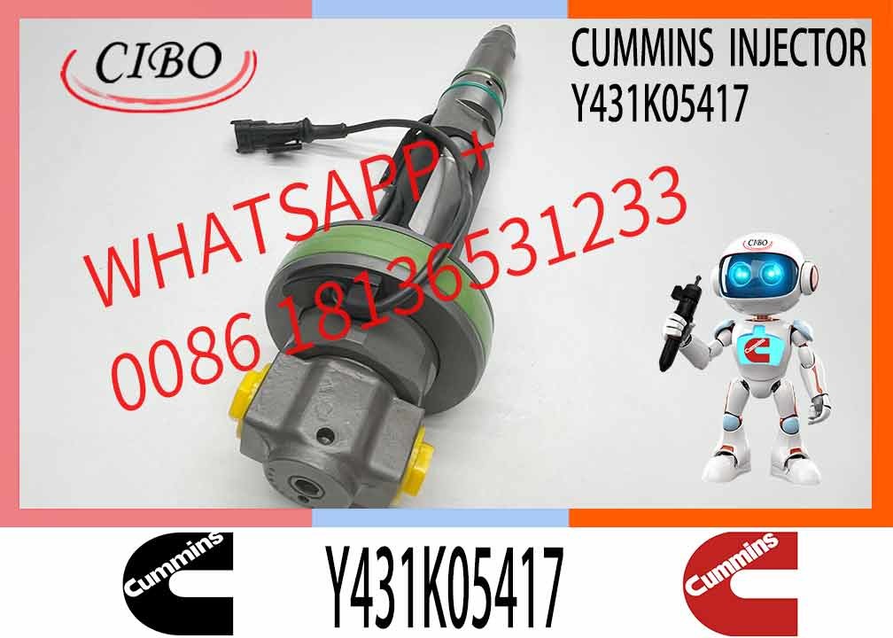 Factory Outlet OEM Quality Brand New Diesel Fuel Injector Y431K05558 Y431K05417 4964170 4964171 2867149 for QSK19 Diesel Engine