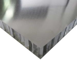 China Mill Finish Aluminum Honeycomb Panel Class B1 Flame Resistant wholesale