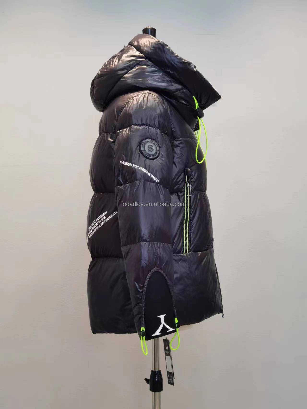 FODARLLOY Ladies Warm Hooded Cotton-padded Clothes Slim Long Down Winter Jackets Women Coats Woman Coat Elegant F22520