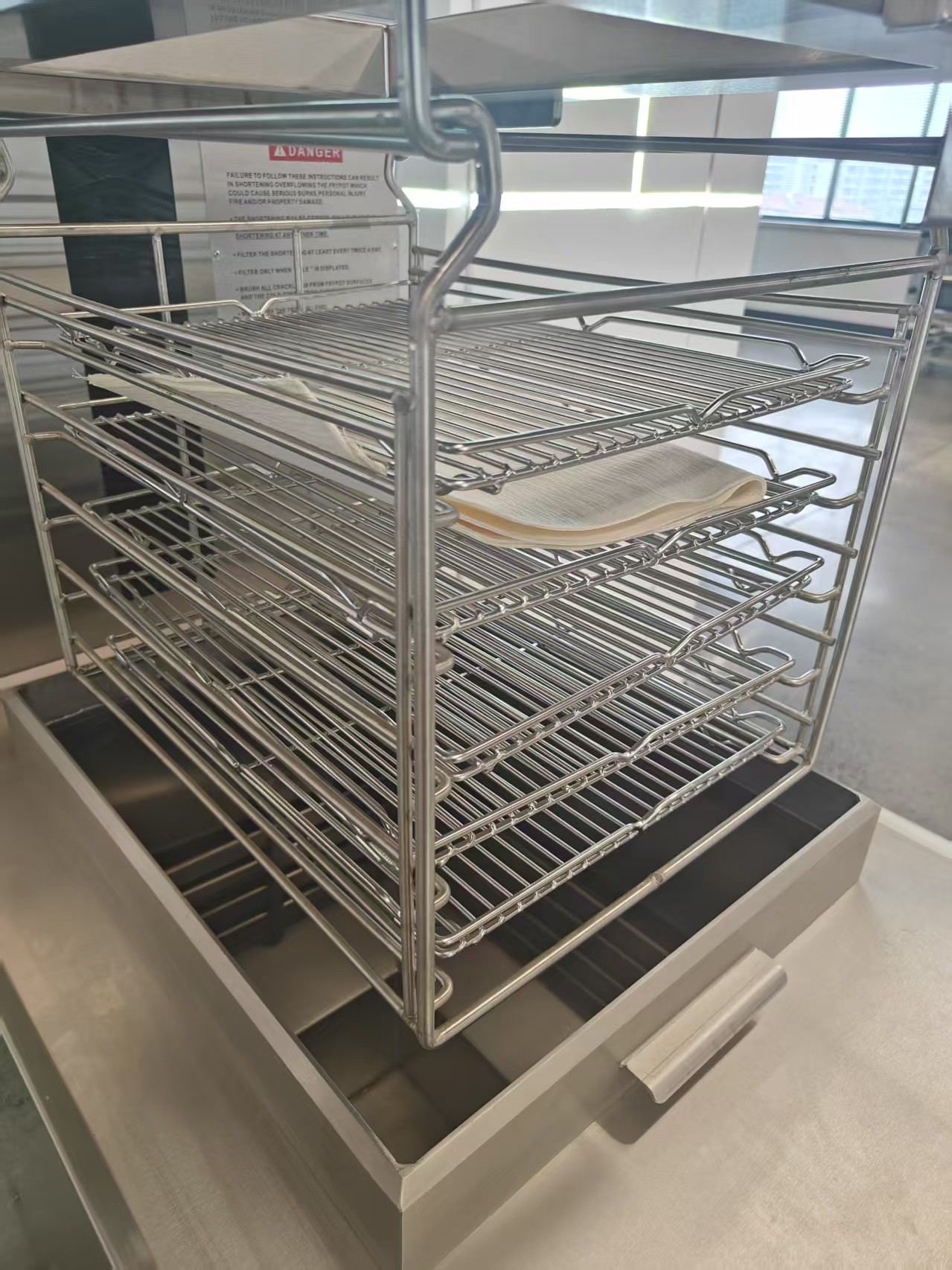 8HD Electric Digital Computer Panel 55L 5 Fry Tray Big Productivity 17KW Open Deep Fryer