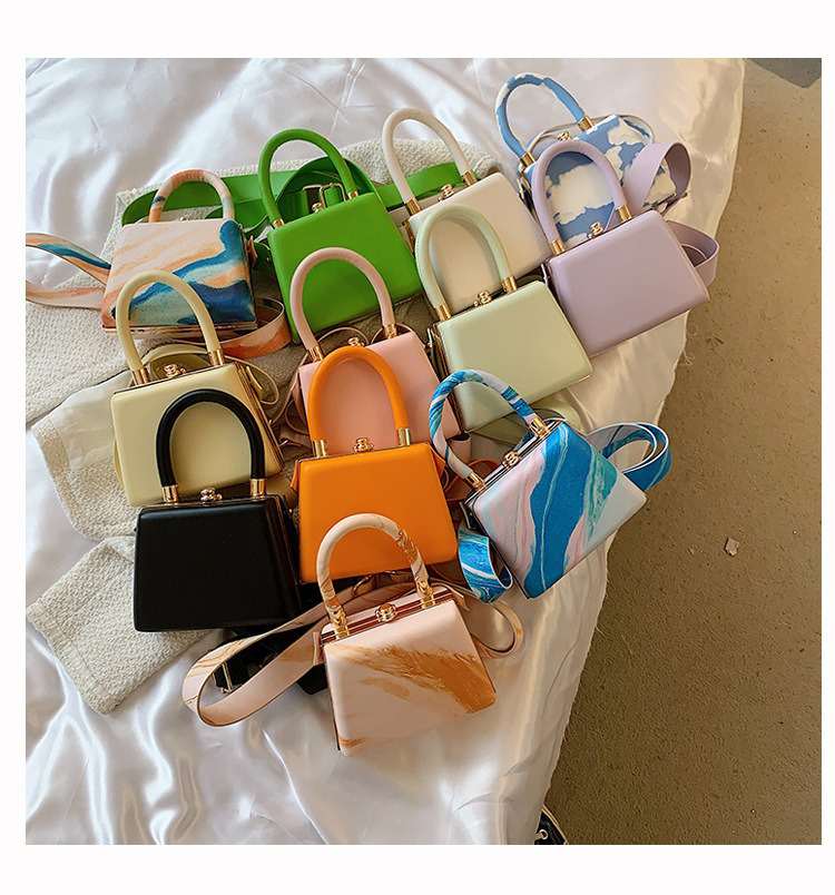 2024 Custom Logo Avaliable Designer PU Handbag Top Handle Crossbody Bag for Fashion
