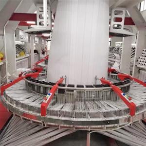 China Six Shuttle Plastic Circular Loom For Flour Woven Sack bag Machine Production Line wholesale