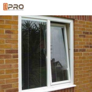 China Inward Opening Aluminum Clad Casement Windows Power Coating Surface Treatment wholesale