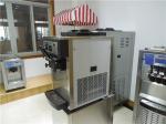 3 Flavors Commercial Soft Ice Cream Maker , Small Commercial Ice Cream Dispenser