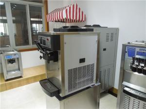 China 3 Flavors Commercial Soft Ice Cream Maker , Small Commercial Ice Cream Dispenser wholesale