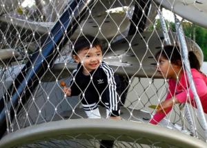 China Customized Playground Stainless Steel Wire Rope Netting Anti Rust wholesale
