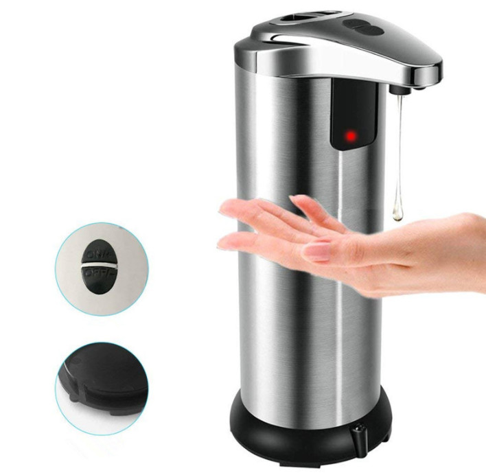 Automatic Bathroom Soap Holder Hand Sanitizer Touchless Soap Dispenser