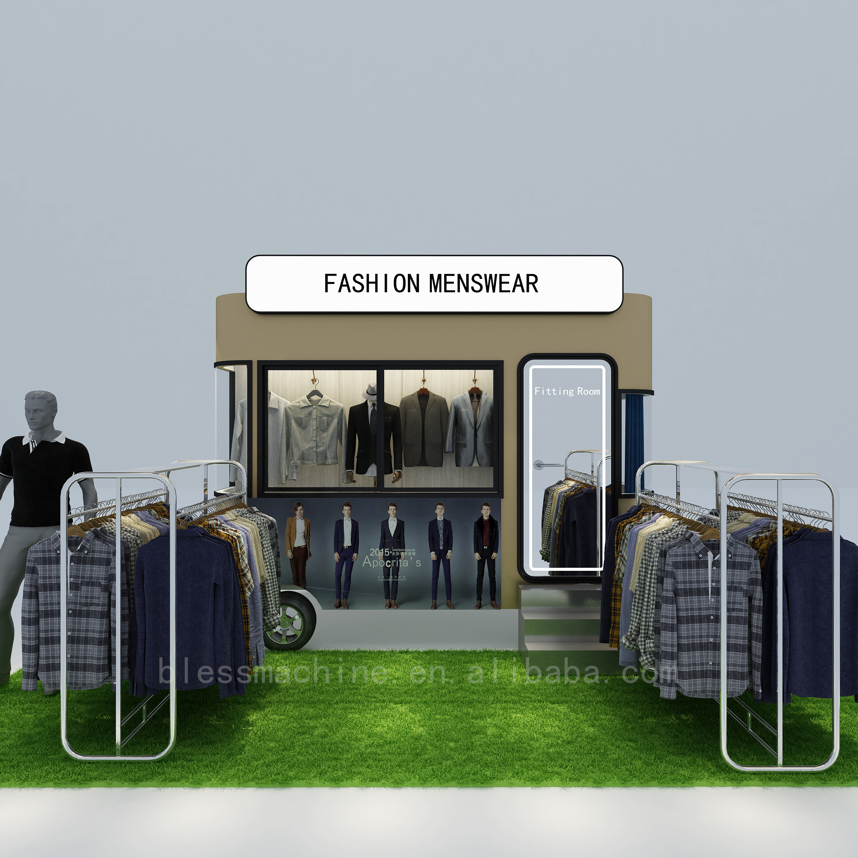 110v/220v Voltage 2022 Mobile Food Snack Ice Cream Cold Drink Coffee Milky Tea Van Truck Trailer Boutique