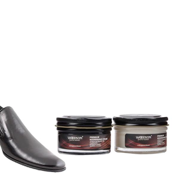 Carnauba Wax Leather Cleaning Kit Cordovan Shoe Polish Shine Cream