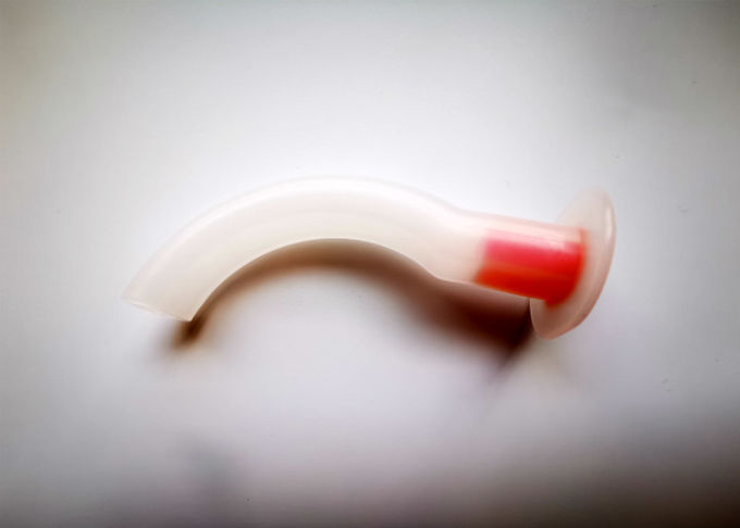 Adult Cuffed Guedel Oropharyngeal Airway 100mm Red Bite Block