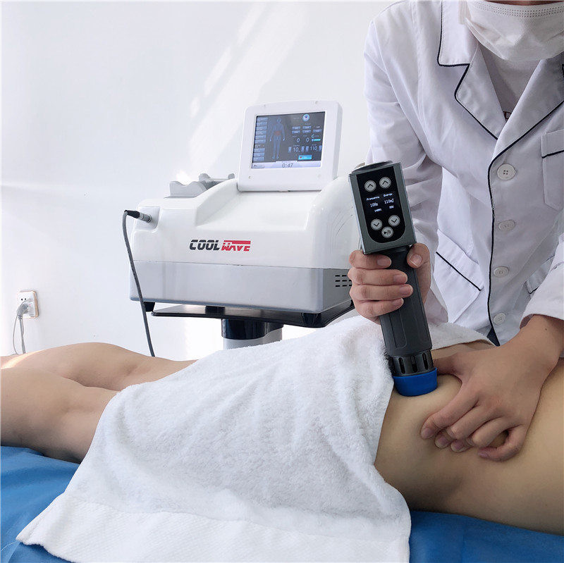 Skin Tightening ESWT Cryolipolysis Fat Freezing Machine With Shock Wave