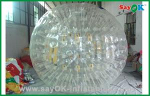 China Inflatable Obstacle Course 1.0mm PVC Bubble Football Inflatable Body Zorb Ball For Summer Fun wholesale
