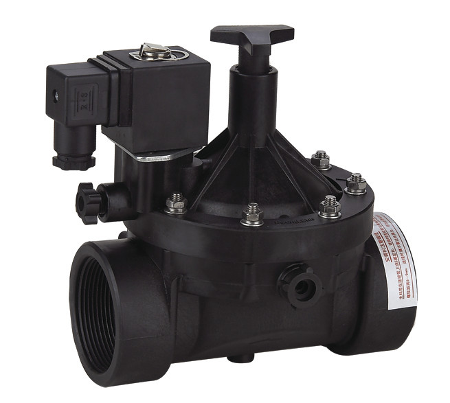 Plastic NC Bistable Water Latching Solenoid Valve 1 / 2 " - 2 " Normally Closed