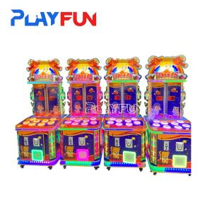 China PlayFun Kids Coin Operated Redemption Arcade Game Small Hammer Hitting Beating Machine for Children wholesale
