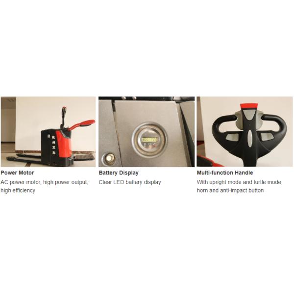 2000kg ZAPI Controller Curtis 85mm Diesel Forklift Truck