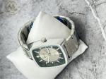 Luxury Watch Business Waterproof Stainless Steel Square Quartz Watch Men