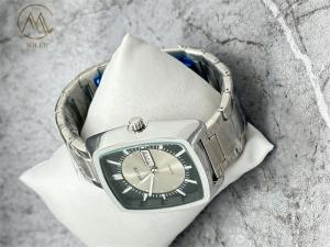 China Luxury Watch Business Waterproof Stainless Steel Square Quartz Watch Men wholesale