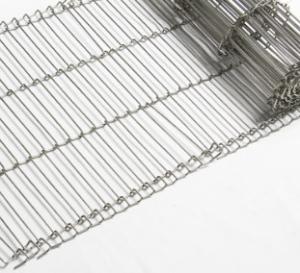 China Flat Flex 304 Stainless Steel Food Conveyor Belt Wire Mesh wholesale