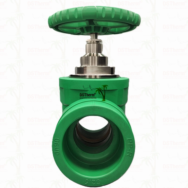 7mm Thickness Washer PPR Gate Valve Heavy Flow Easy Installation Durable Anti - Rust