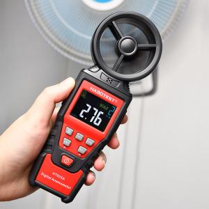 China 9999 Counters Handheld Digital Anemometer , 9999 CFM Industrial Anemometer wholesale