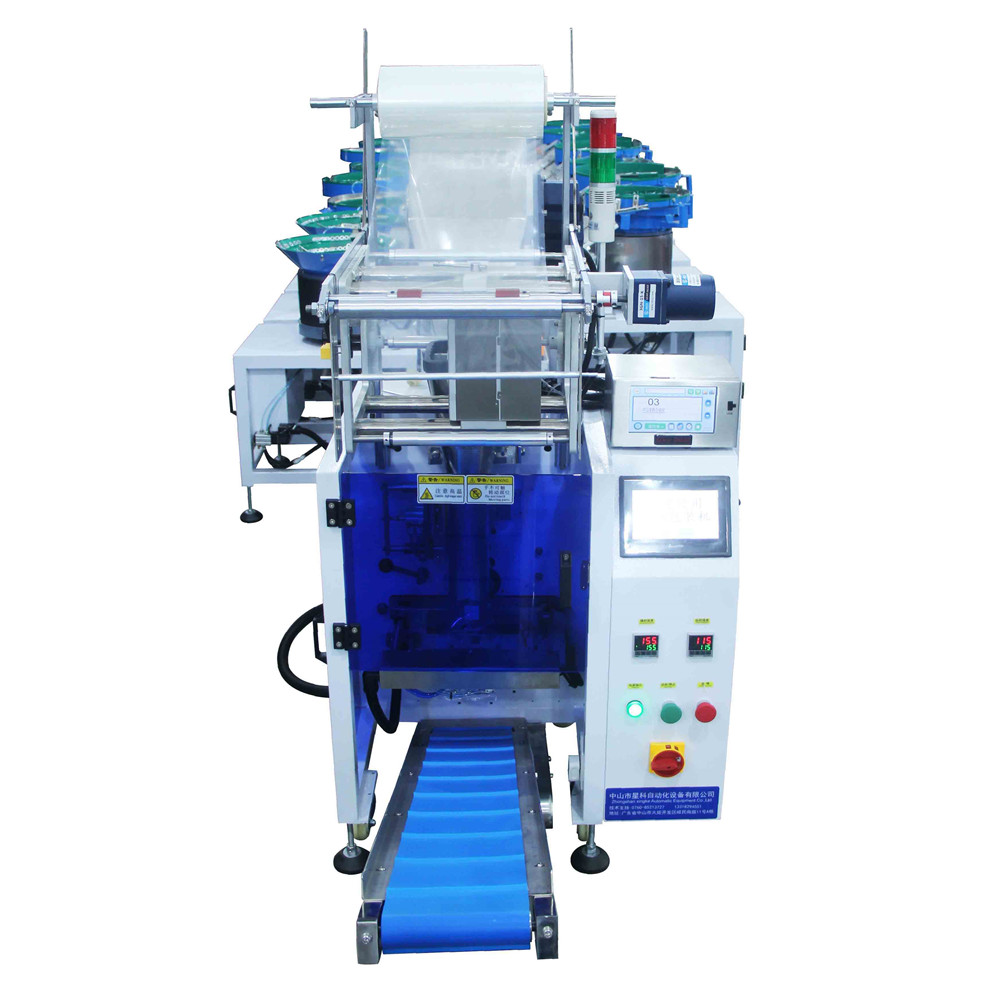 Factory Direct Sales High-efficiency Equipment Small Screw Hardware Plastic Spare Parts Packaging Machine