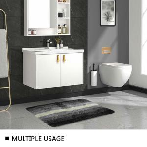 China Usable Extra Absorbent Washable Bathroom Rug Sets Good Color Fastness wholesale