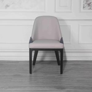 China Gray Blue Multi Colored Padded Dining Room Chairs With Sturdy Legs wholesale