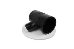 China Chemical Socket Connection HDPE Reducing Tee wholesale