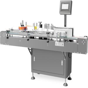 China Round Bottle Automatic Labeling Machine , Side Face Labeler Easy Maintain wholesale