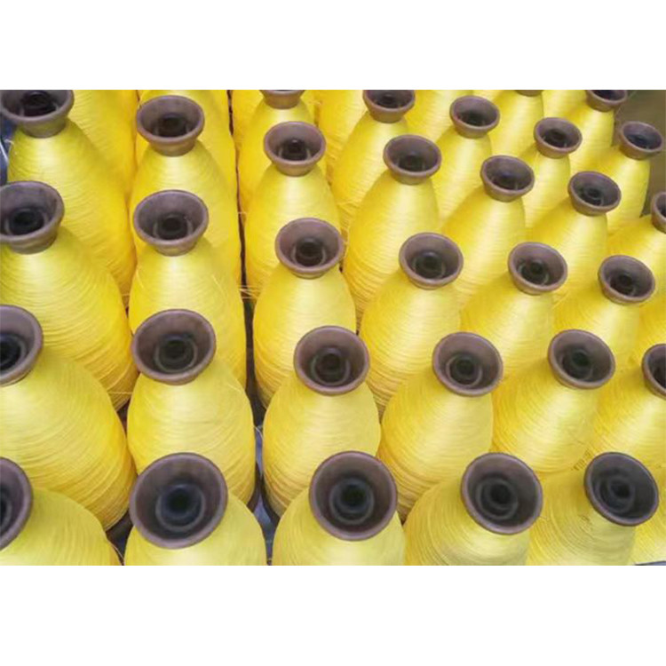 High Strength 100% Polyester Yarn 210D Sewing Thread Good Abrasion Resistance