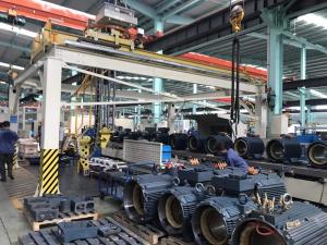 China Large Iron Castings Electrostatic Liquid Painting Equipment wholesale