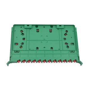 China 12 Cores Fiber Optic Tray For Fiber Optic Distribution Box Frame 1U 19'' Rack Mount wholesale