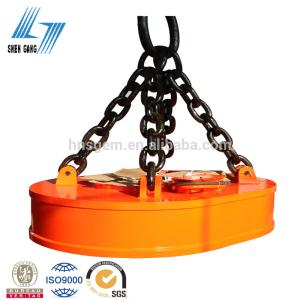 China Crane Lifting Magnet for Lifting Scrap, Magnet Lifting Equipment wholesale