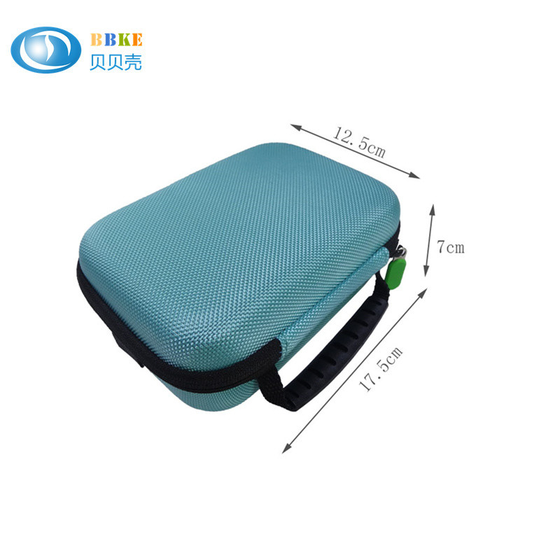 Waterproof Sports Camera Hard Shell Tool Case Dark Green Color 175x125x70mm