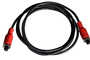 China Black Nickel Plated Medical Equipment Cables With Metal Connector wholesale
