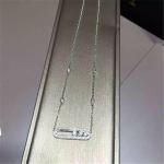 Luxury Jewelry Three drill sliding necklace 18k white gold yellow gold rose gold